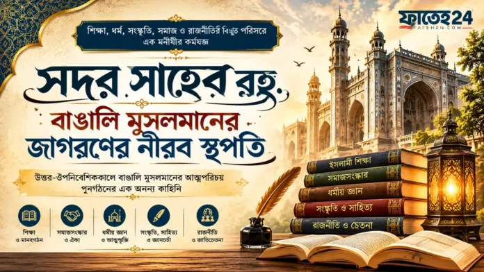 সদর সাহেব রহ.: বাঙালি মুসলমানের জাগরণের নীরব স্থপতি